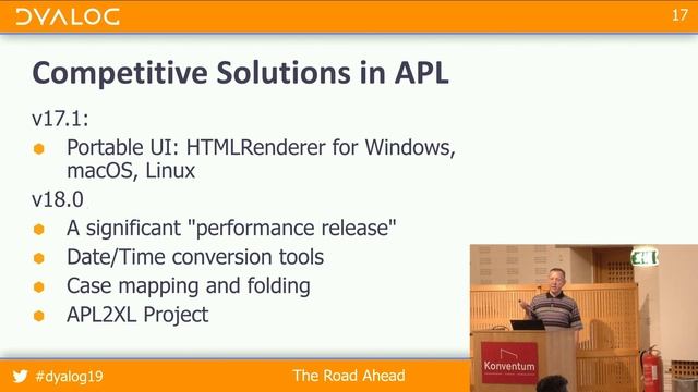 Dyalog'19: The Road Ahead смотреть онлайн