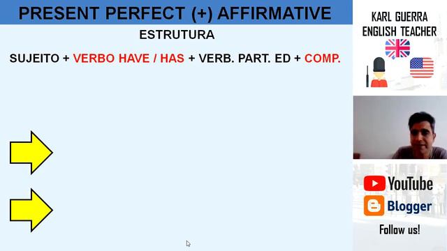 AULA 05 - PRESENT PERFECT + FORM 9 ANO смотреть онлайн