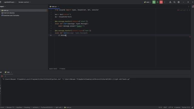 Создаем своего ТЕЛЕГРАМ БОТА на PYTHON! смотреть онлайн