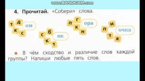 28 04 Русский язык 1класс  Как отличить согласный звук от гласного