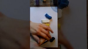 Лепка дымковского петушка.1