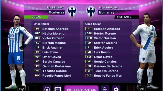 MONTERREY KITS 23/24 - PES 2013 смотреть онлайн