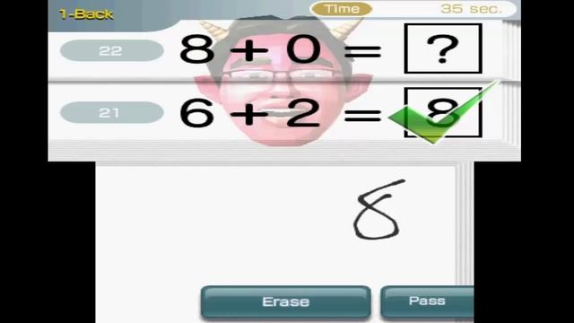 Let's Ace Brain Age: Concentration Training - Part 1 смотреть онлайн