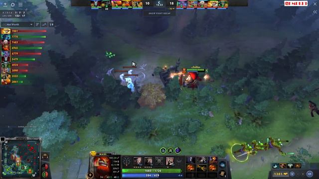 [DOTA 2] TSpirit.Collapse the MARS [OFFLANE] [7.34b] смотреть онлайн
