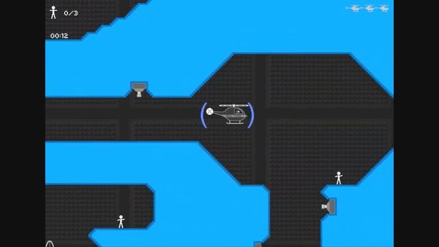 Hell Yeah Copter Official Walkthrough - Blue Levels 1-1 to 1-10 смотреть онлайн