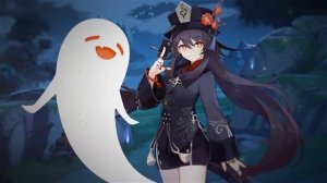 Живые обои с Ху Тао.