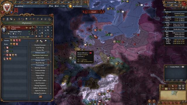 EU4 - Prince of Prussia - Episode 12 - Rebel Suppression смотреть онлайн