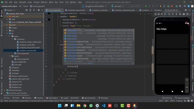 Nubank App Flutter a partir de um desing do Figma смотреть онлайн