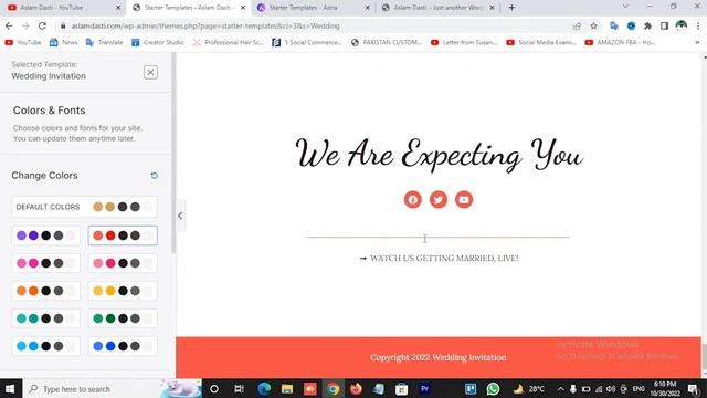 How to Create a Wedding / Catering Website with WordPress | Aslam Dasti смотреть онлайн