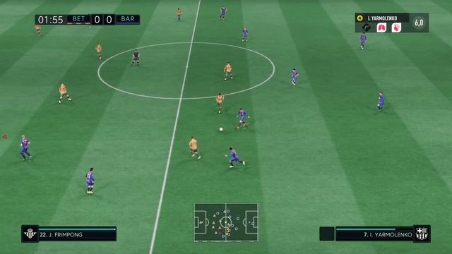 FIFA 22 - карьера за игрока | ЯРМОЛЕНКО В БАРСЕЛОНЕ | ЛУЧШАЯ ЗАЩИТА смотреть онлайн