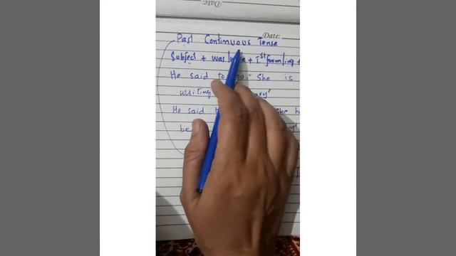 Direct into indirect/past indefinite tense смотреть онлайн