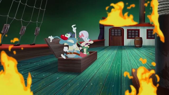 Oggy và những chú gián tinh nghịch | La famiglia | S05E40 | phim hoạt hình смотреть онлайн