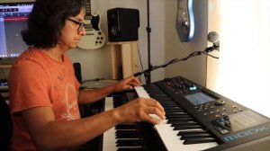 Yamaha MODX6 - creating a song