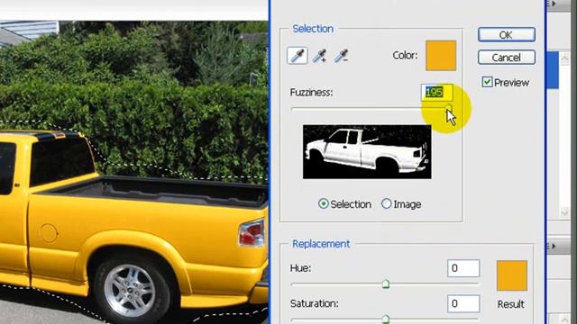Photoshop - change color in an image смотреть онлайн