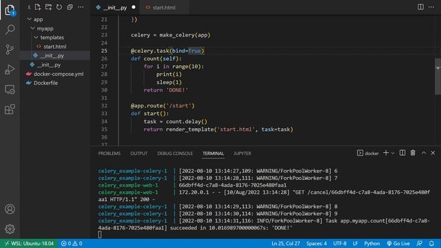 How to Cancel a Running Task in Celery смотреть онлайн