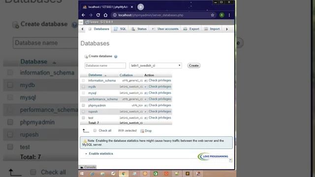 Connect to MySQL with PHP in XAMPP | Create a new database in php смотреть онлайн