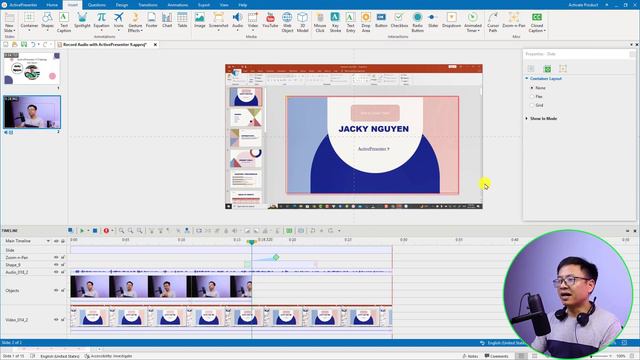 How To Zoom Video In ActivePresenter 9