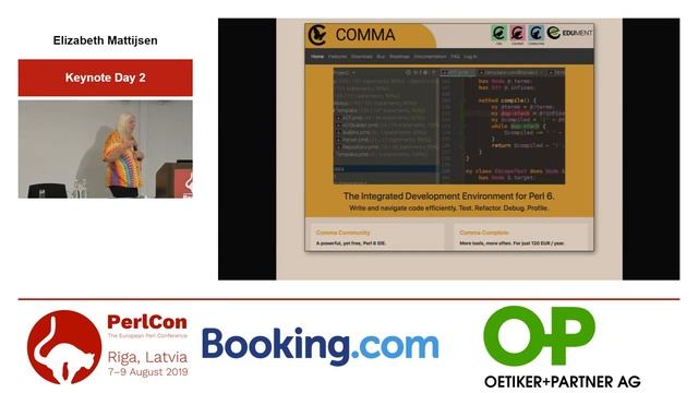 Elizabeth Mattijsen. DeMythifying Perl 6 смотреть онлайн