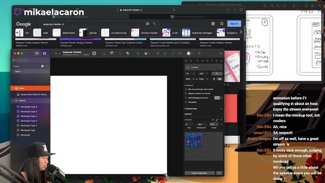 02 Expense Tracker - Design & Sketch | Building in Public Livestream | Mikaela Caron смотреть онлайн