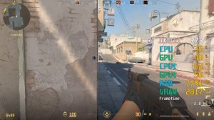 RTX 4060 -- Ryzen 5 3600 -- Counter-Strike 2 -- CS 2 FPS Test