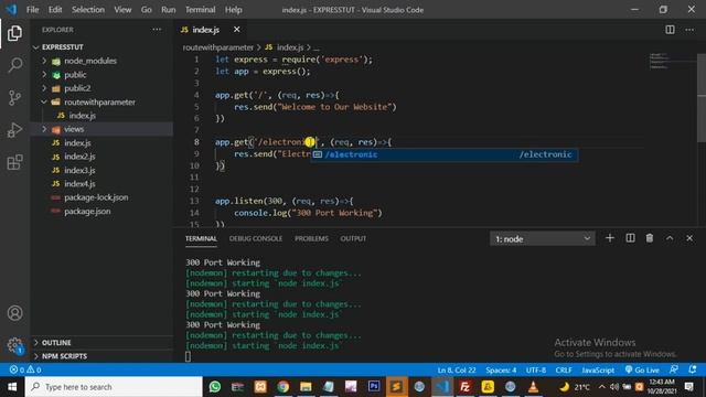 How do you use dynamic routing in #node and #express ? |Express js tutorial for beginners in hind смотреть онлайн