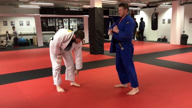 Трэвис Стивенс. Дзюдо. Бросок через спину. Travis Stevens. Judo. Ippon seoi nage смотреть онлайн