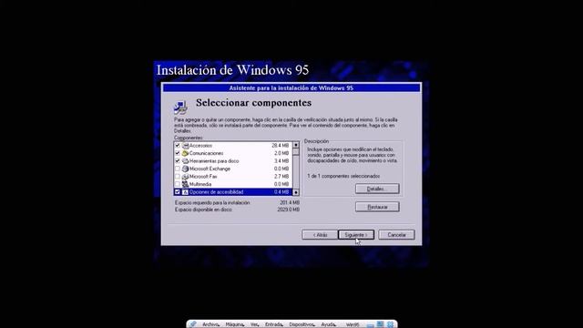 Descargar e Instalar Windows 95 OSR 2.5 Original en Español Win95 смотреть онлайн
