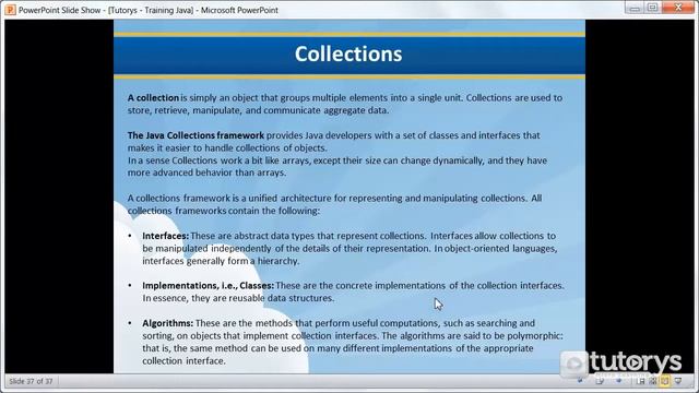 What is the concept of collections in Java? смотреть онлайн