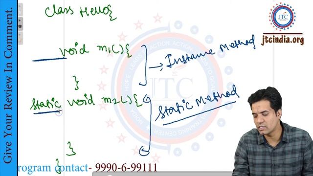 Methods in Java | Instance and Static Method in Java | Oops Concept In Java | Part 1/10 смотреть онлайн
