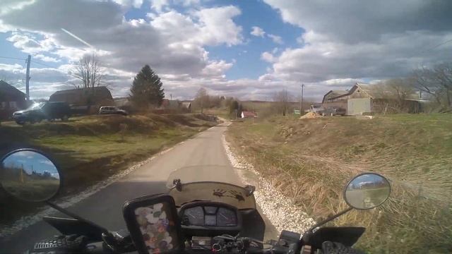 KTM 990 vs Honda Transalp 400 Часть 6 смотреть онлайн
