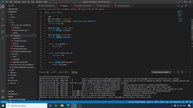 Spring Boot Restful + PostgreSQL + JPA ddl-auto @Transient @JsonIgnore - Part 2 смотреть онлайн