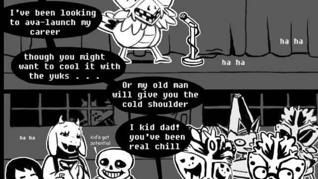 Cool Jokes (Undertale Comic Dub) смотреть онлайн