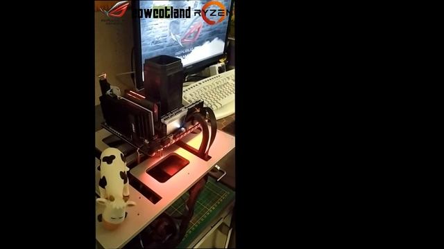 Ryzen 5 3600X sur ASUS CROSSHAIR VIII IMPACT OVERCLOCK смотреть онлайн