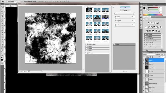 filter assisted textures in photoshop смотреть онлайн