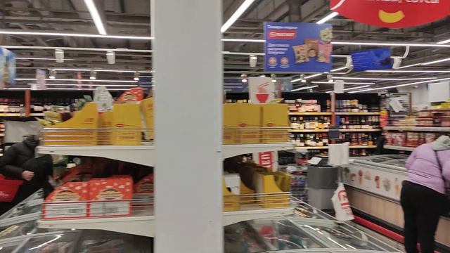 Говорят в Норильске большой выбор продуктов,но пока что выбор больше в Ейске