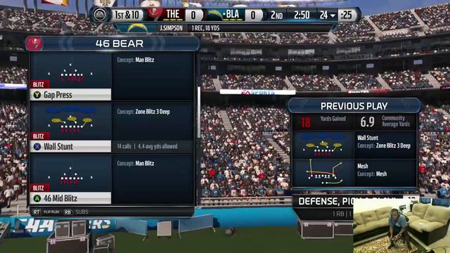 NFL - Madden 15 Ultimate Team - JOHNNY MO DOTS! | MUT 15 Gameplay смотреть онлайн