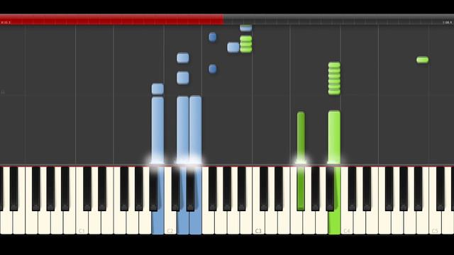 Geometry Dash Clutterfunk level 11 piano midi tutorial sheet partutura cover смотреть онлайн