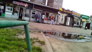 Москва. Монорельс Милашенкова-Тимирязевская. На Тимирязевской.