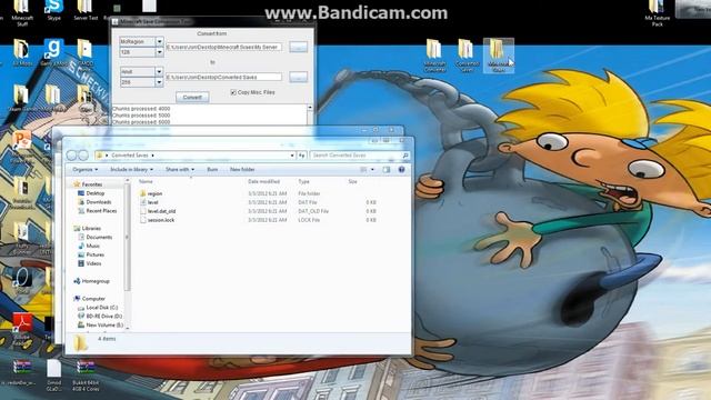 Minecraft 1.2.3 + 1.2.4 World Converter! смотреть онлайн