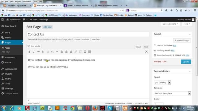 Wordpress Class 3 :: Widgets, Menus, Header, Background, Install Plugin of WP Dashboard in Bangla смотреть онлайн