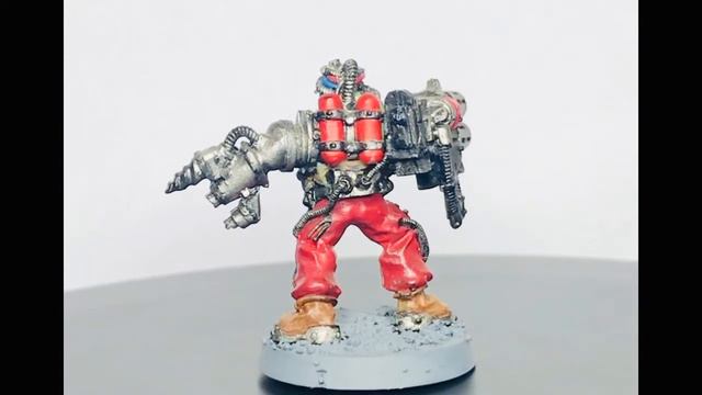 Inquisition Ordo Malleus Gun Servitor with Multi-Melta Inquisitor Lord Torquemada Coteaz retinue. смотреть онлайн
