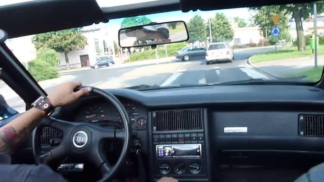 przejażdżka audi B4 cabrio ulicami chojnic смотреть онлайн