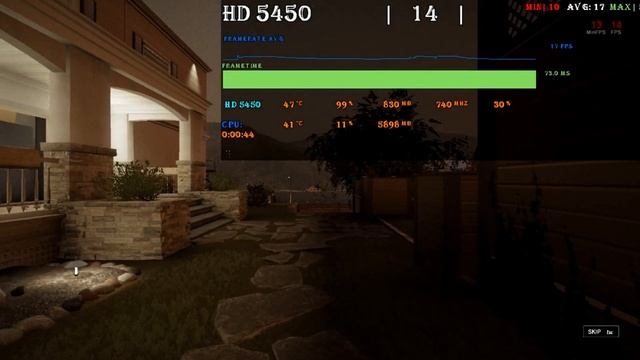 Radeon HD 5450 In 50 Games   | 2022