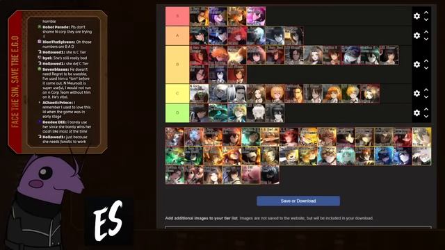 [Limbus Company] Totally True ID Tier list ft. ESGOO смотреть онлайн