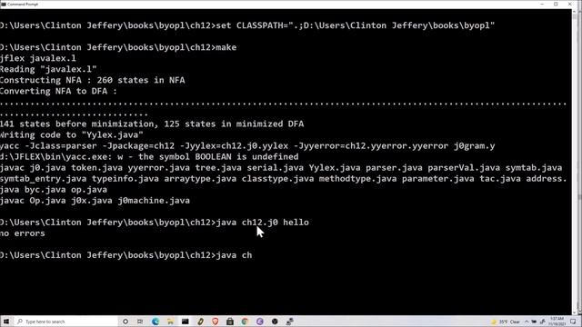 12. Generating Bytecode смотреть онлайн