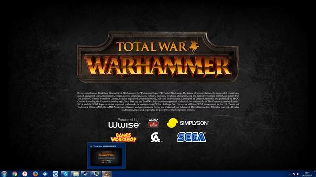 Total War - Warhammer fix black screen смотреть онлайн