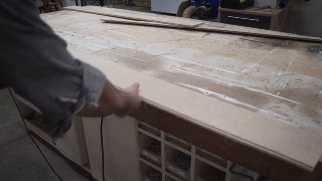 PEDULLA STUDIO | Building A Writing Desk With Copper Leaf Shadow Lines