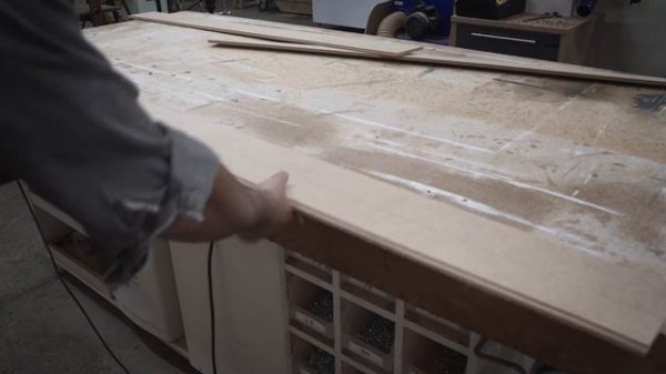 PEDULLA STUDIO | Building a Writing Desk with Copper Leaf Shadow Lines