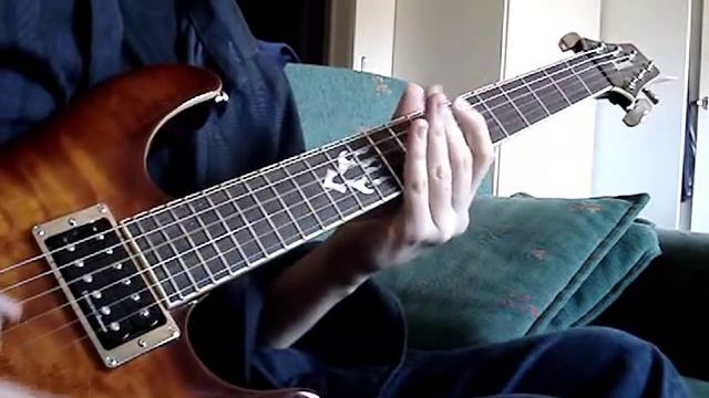 In Flames - Stand Ablaze (guitar cover) смотреть онлайн
