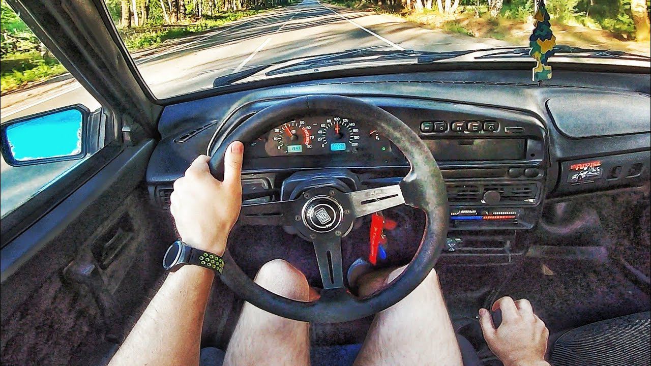 2002 LADA 21099 1.5i MT - POV TEST DRIVE смотреть онлайн